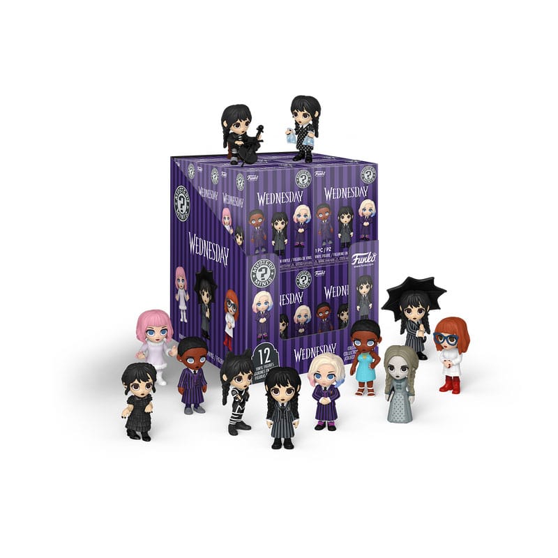 Wednesday Mystery Minis Minifiguren PDQ 5 cm Display (12) - Versand: 7 Tage nach Bestellung