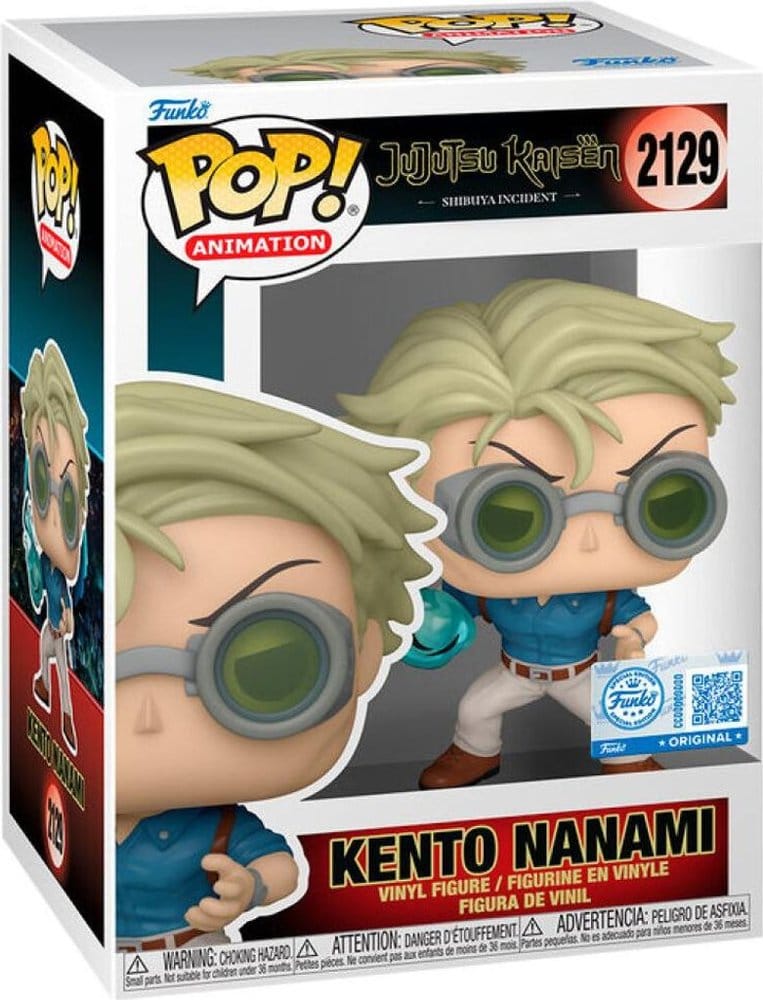 Jujutsu Kaisen POP! Animation Vinyl Figuren Kento Nanami (Punch) 9 cm - Preorder - ETA: 22.12.2026