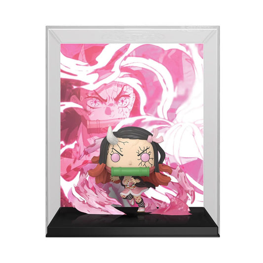 Demon Slayer: Kimetsu no Yaiba POP! Animation Cover Vinyl Figur Nezuko 9 cm  - Preorder - ETA: 22.09.2025