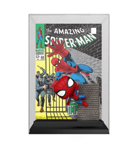 Marvel POP! Comic Cover Vinyl Figur Spider-Man '65 9 cm  - Preorder - ETA: 14.10.2025