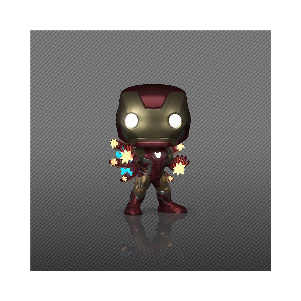 Avengers: Endgame POP! Plus Vinyl Figur Iron Man Beams (GW) 9 cm  - Preorder - ETA: 05.10.2025