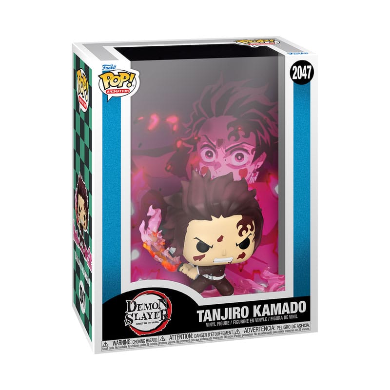 Demon Slayer: Kimetsu no Yaiba POP! Game Cover Vinyl Figur Tanjiro 9 cm  - Preorder - ETA: 22.09.2025
