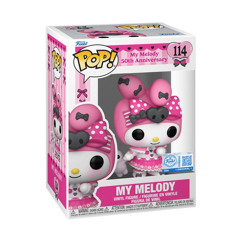 Sanrio POP! Animation Vinyl Figur My Melody- My Melody (SPC) 9 cm  - Versand: 5-7 Tage nach Bestellung