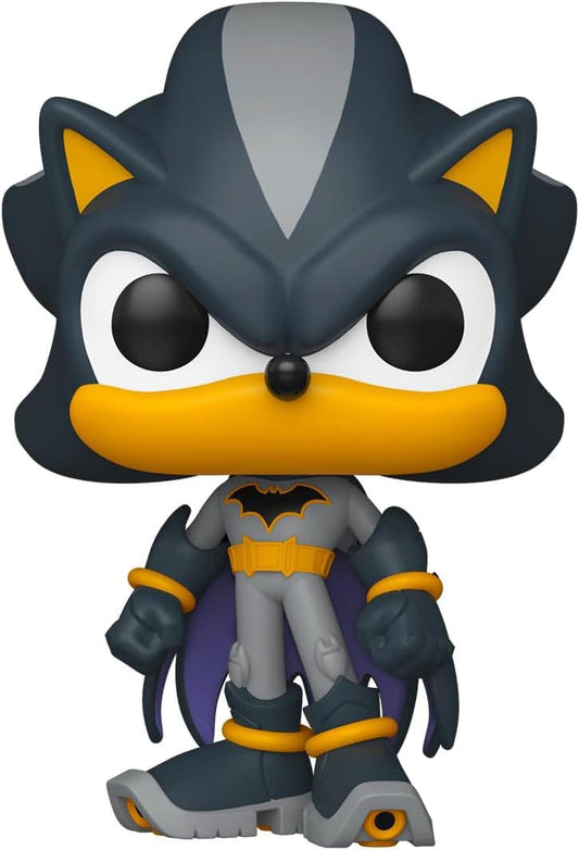 DC's Justice League and Sonic the Hedgehog POP! Movies Vinyl Figuren Shadow/Batman 9 cm - Preorder - ETA: 30.10.2026