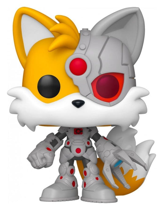 DC x Sonic the Hedgehog POP! Heroes Vinyl Figur Tails as Cyborg 9 cm - Versand: 7 Tage nach Bestellung