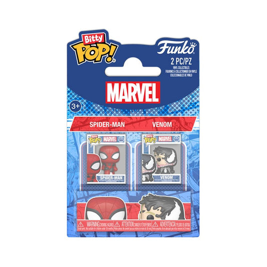 Spider-Man Bitty POP! Vinyl Figuren 2er-Pack Spider-Man&Vnm 2,5 cm - Preorder - ETA: 03.01.2026