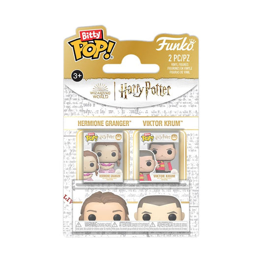 Harry Potter Bitty POP! Vinyl Figuren 2er-Pack Hermione & Krum 2,5 cm - Preorder - ETA: 25.10.2025