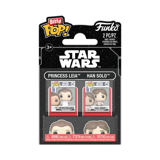 Das Imperium schlägt zurück Bitty POP! Vinyl Figuren 2er-Pack L&H 2,5 cm - Versand: 5-7 Tage nach Bestellung