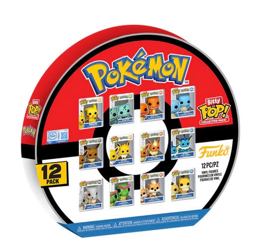 Pokemon POP! Vinyl Figuren Multipack 2,5 cm Display (12)  - Preorder - ETA: 29.11.2025