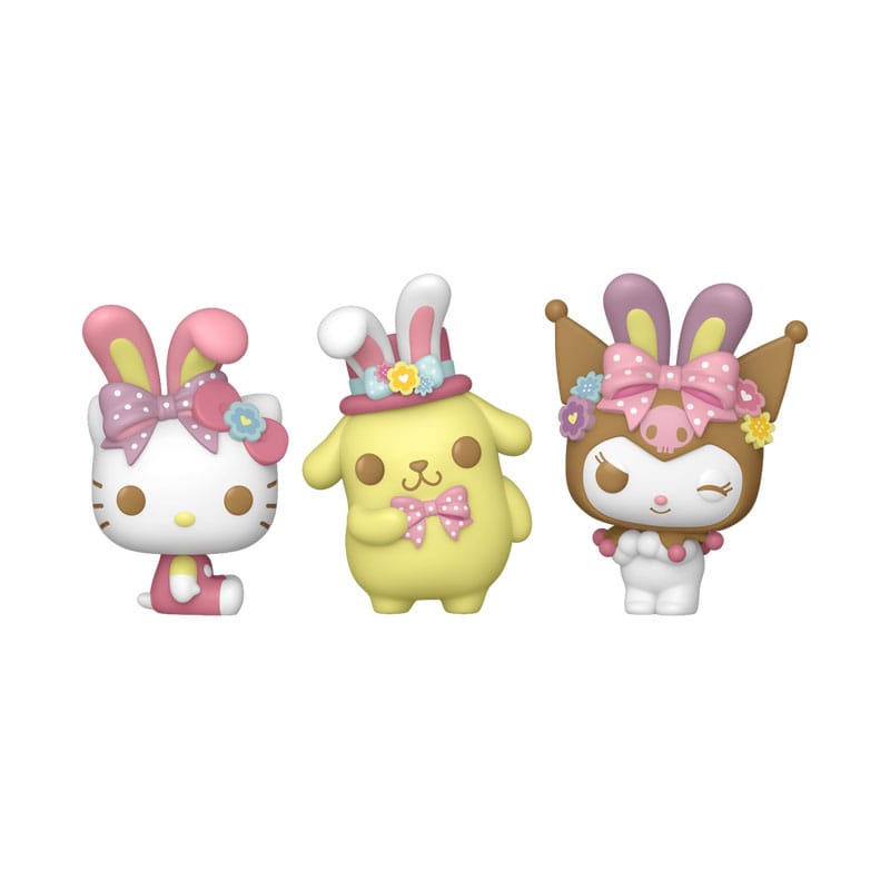 Hello Kitty Pocket POP! Vinyl Figuren Easter Egg 3-Pack HK 4 cm - Versand: 7 Tage nach Bestellung