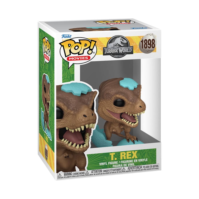 Jurassic Park POP! Movies Vinyl Figur SPRG- T-Rex 9 cm - Preorder - ETA: 05.01.2026