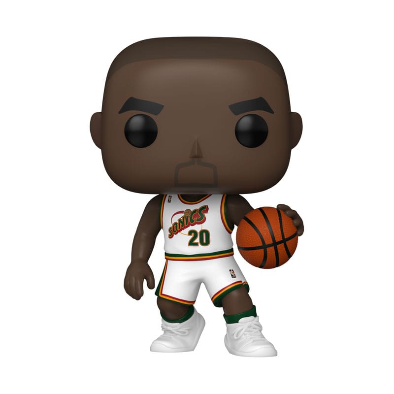 NBA Legends POP! Sports Vinyl Figur Sonics- Gary Payton 9 cm - Preorder - ETA: 25.12.2025