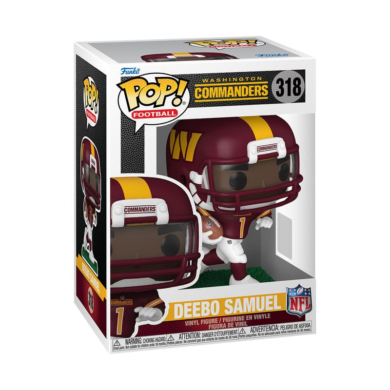NFL: Legends POP! Sports Vinyl Figur 49ers- Deebo Samuel (new) 9 cm - Preorder - ETA: 25.10.2025