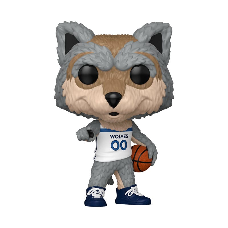 NBA Legends POP! Sports Vinyl Figur Mascots Wolves- Crunch The Wolf 9 cm - Preorder - ETA: 25.12.2025