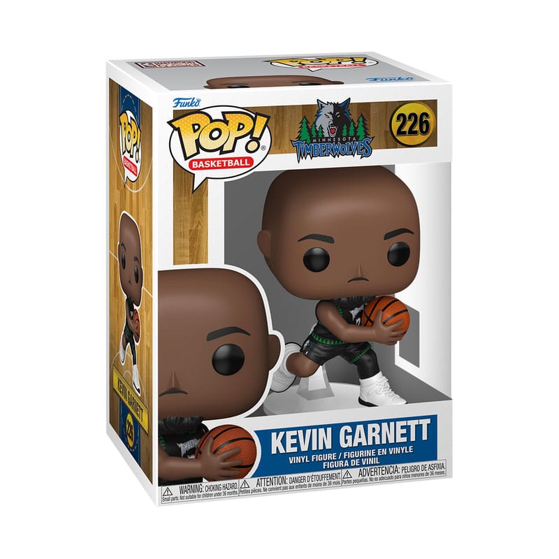 NBA Legends POP! Sports Vinyl Figur Legends- Kevin Garnett(Wolves) 9 cm - Preorder - ETA: 25.12.2025