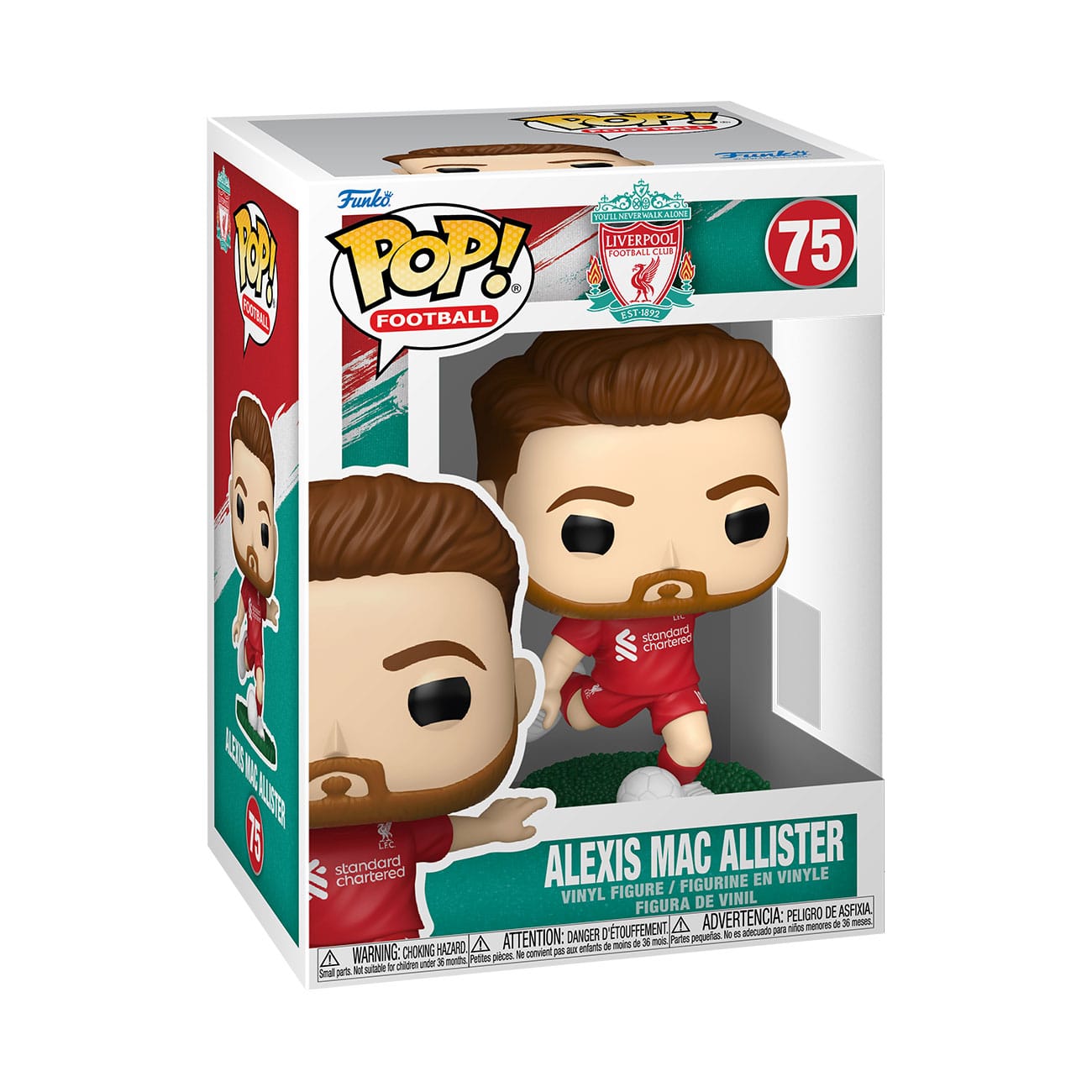 EFL POP! Football Vinyl Figur Liverpool - Alexis Mac Allister 9 cm - Preorder - ETA: 25.01.2026