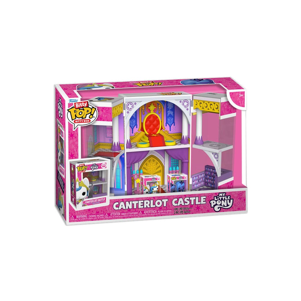 Hasbro Bitty POP! Boxes Vinyl Figur MLP- Canterlot Castle - Versand: 7 Tage nach Bestellung