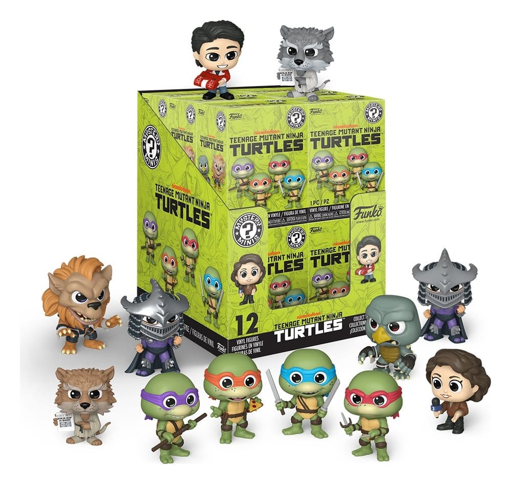 Teenage Mutant Ninja Turtles Mystery Minis Minifiguren 5 cm The Secret of the Ooze Display (12) - Preorder - ETA: 09.10.2026