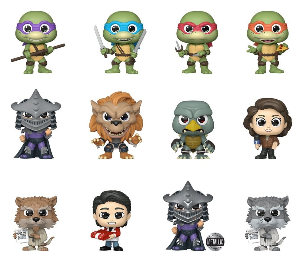 Teenage Mutant Ninja Turtles Mystery Minis Minifiguren 5 cm The Secret of the Ooze Display (12) - Preorder - ETA: 09.10.2026