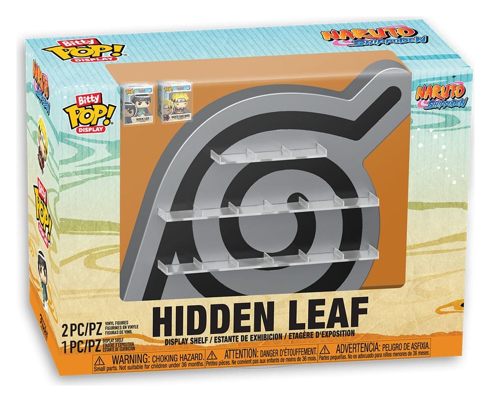 Naruto Bitty POP! Display Vinyl Figuren Hidden Leaf - Preorder - ETA: 16.06.2026