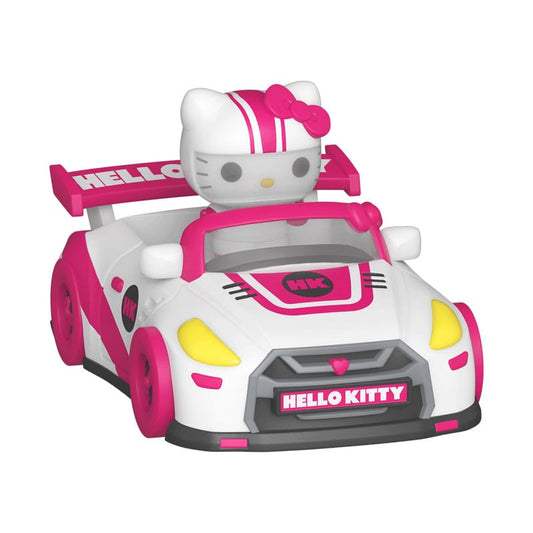 Sanrio Bitty POP! Ride Vinyl Figur Racecar w/HK 2,5 cm  - Versand: 7 Tage nach Bestellung