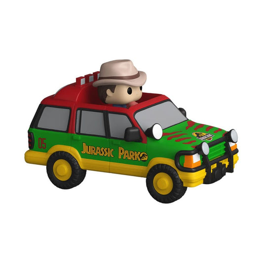 Jurassic Park Bitty POP! Ride Vinyl Figur Jurassic SUV w/Dr. G 2,5 cm  - Preorder - ETA: 25.01.2026
