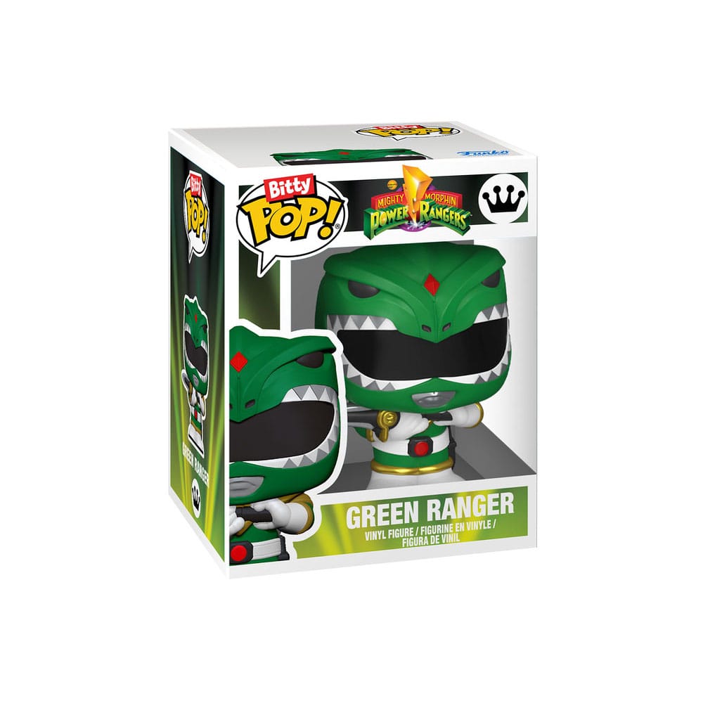 Hasbro Bitty POP! Bots Figur PR- Dragon Zord w/GR Ranger 11,7 cm - Versand: 7 Tage nach Bestellung