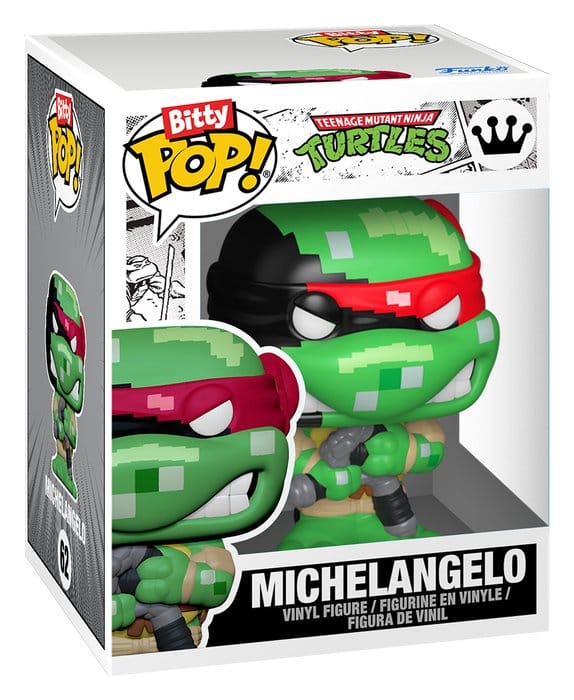 Teenage Mutant Ninja Turtles Bitty POP! Arcade Claw Vinyl Figur  - Versand: 7 Tage nach Bestellung