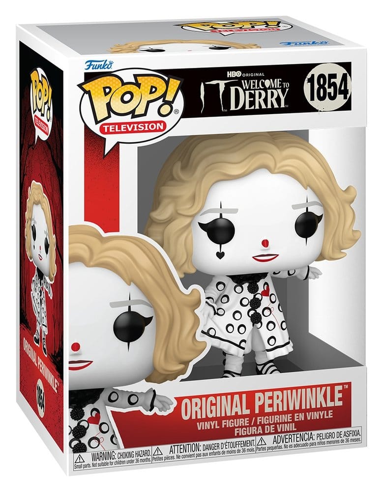 Es: Welcome to Derry POP! Television Vinyl Figur Original Periwinkle 9 cm - Versand: 7 Tage nach Bestellung