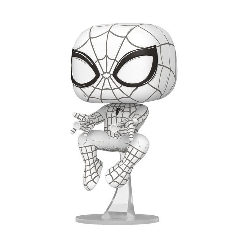 Marvel POP! Vinyl Figur Sketched - Spider-Man 9 cm - Preorder - ETA: 05.01.2026