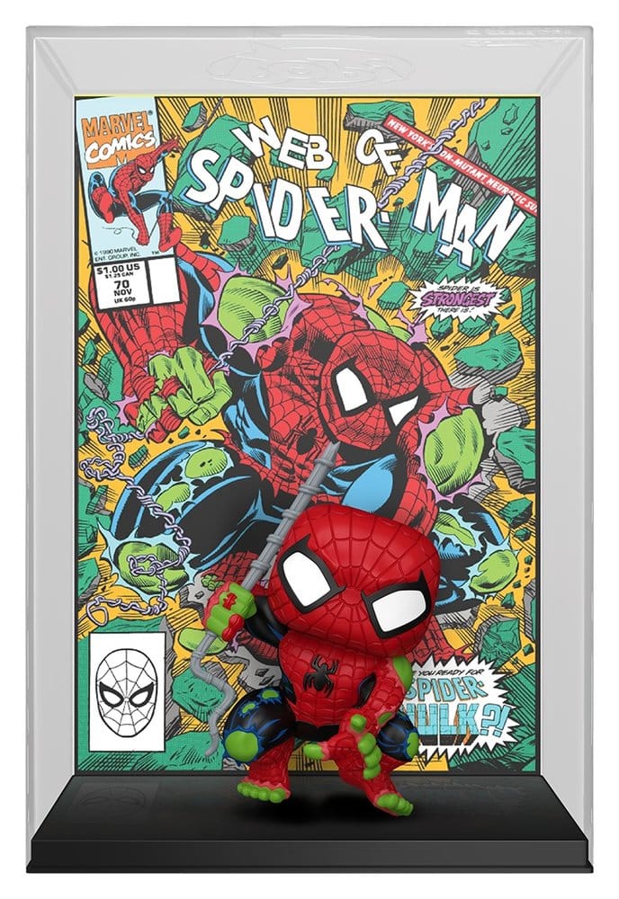 Marvel POP! Comic Covers Vinyl Figur Web of Spider-Man #70 (Spider-Hulk) 9 cm - Versand: 7 Tage nach Bestellung