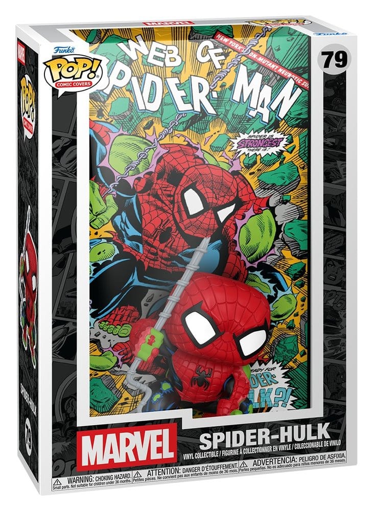 Marvel POP! Comic Covers Vinyl Figur Web of Spider-Man #70 (Spider-Hulk) 9 cm - Versand: 7 Tage nach Bestellung