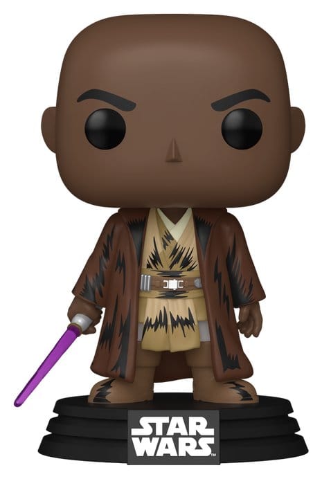 Star Wars: Mandalorian & Grogu POP! Vinyl Figur Mace Windu (Retro) 9 cm - Versand: 7 Tage nach Bestellung