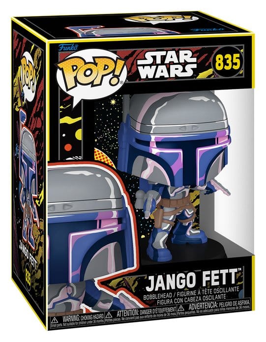 Star Wars: Mandalorian & Grogu POP! Vinyl Figur Jango Fett (Retro) 9 cm - Versand: 7 Tage nach Bestellung