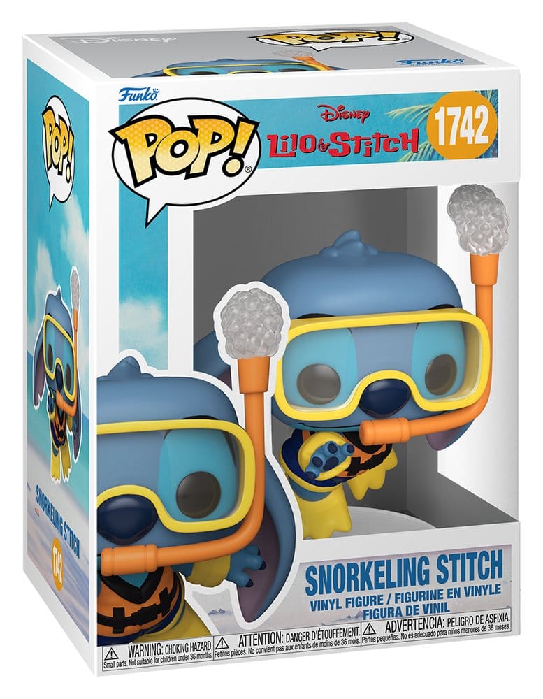 Lilo & Stitch POP! Vinyl Figur Snorkeling Stitch 9 cm - Preorder - ETA: 15.06.2026