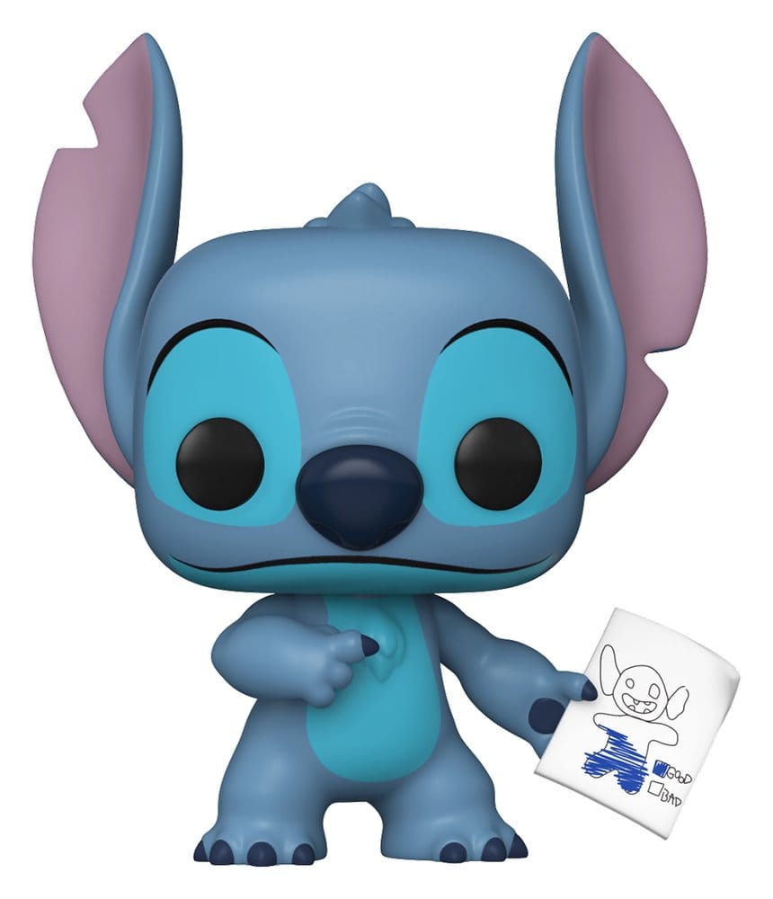 Lilo & Stitch POP! Vinyl Figur Stitch with Mood Chart w/Chase 9 cm Sortiment (6) - Preorder - ETA: 15.06.2026