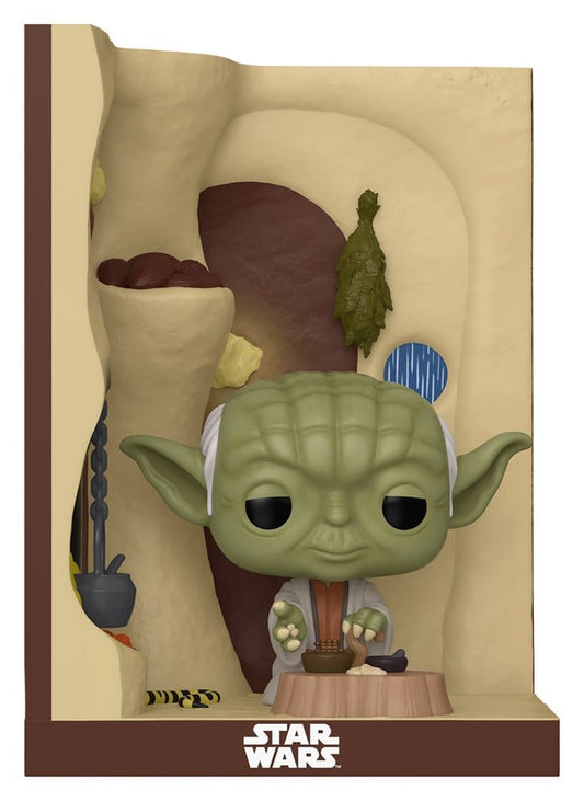 Star Wars POP! Nooks Vinyl Figur Yoda's Hutt 9 cm - Versand: 7 Tage nach Bestellung