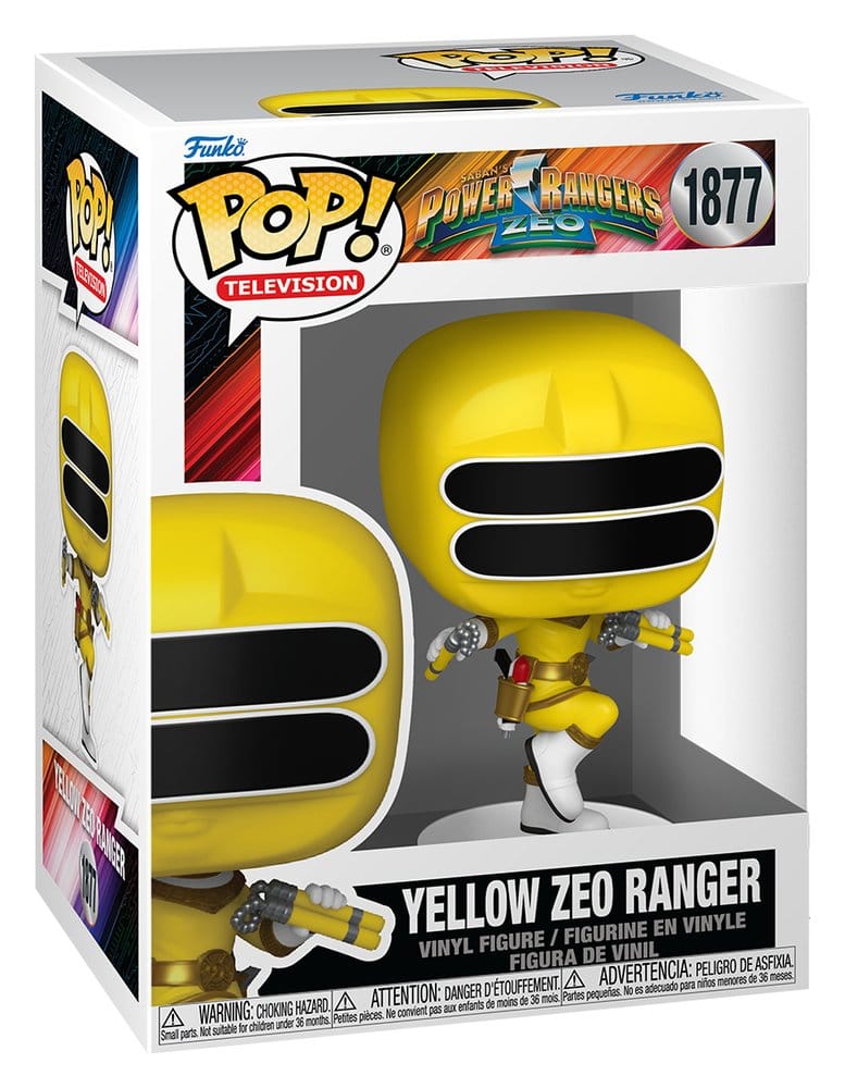 Power Rangers Zeo POP! Movies Vinyl Figuren Zeo Ranger Yellow 9 cm - Versand: 7 Tage nach Bestellung