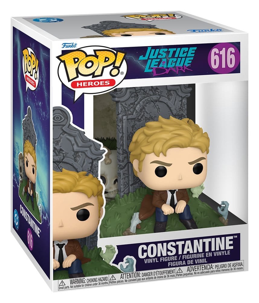 Justice League Dark POP! Deluxe Vinyl Figur Constantine 9 cm - Versand: 7 Tage nach Bestellung