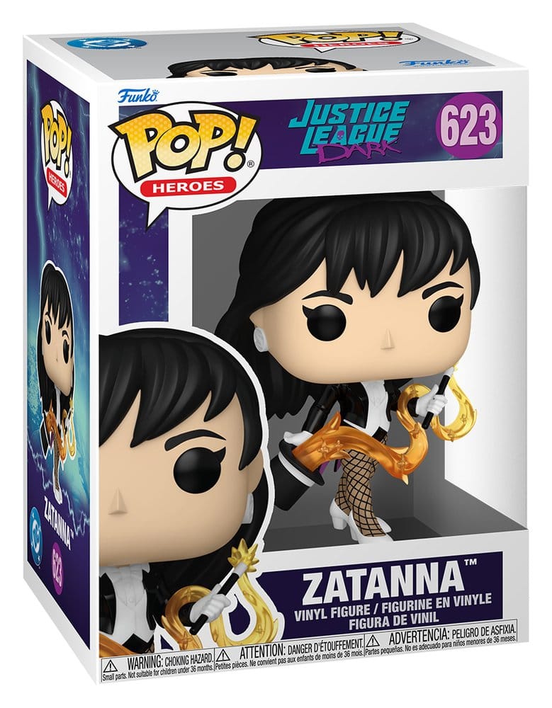 Justice League Dark POP! Heroes Vinyl Figuren Zatanna 9 cm - Preorder - ETA: 09.07.2026