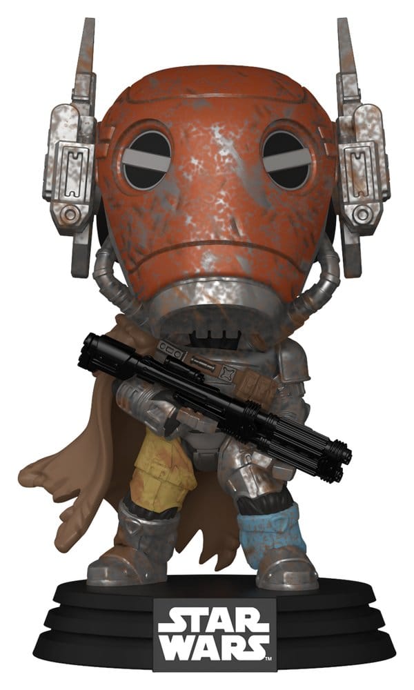 Star Wars: The Mandalorian and Grogu POP! Vinyl Wackelkopf-Figur Mercenary Guard Droid 9 cm - Versand: 7 Tage nach Bestellung