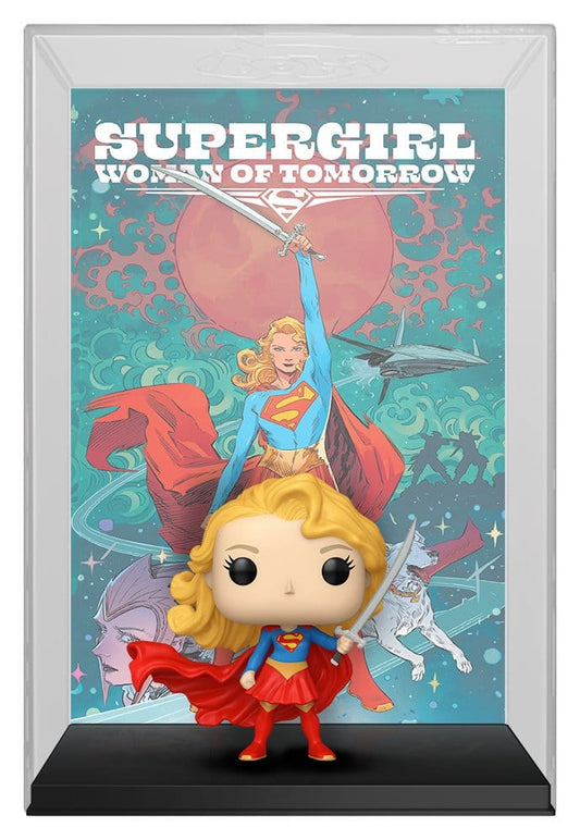 DC Comics POP! Comic Cover Vinyl Figur Supergirl 9 cm  - Versand: 7 Tage nach Bestellung
