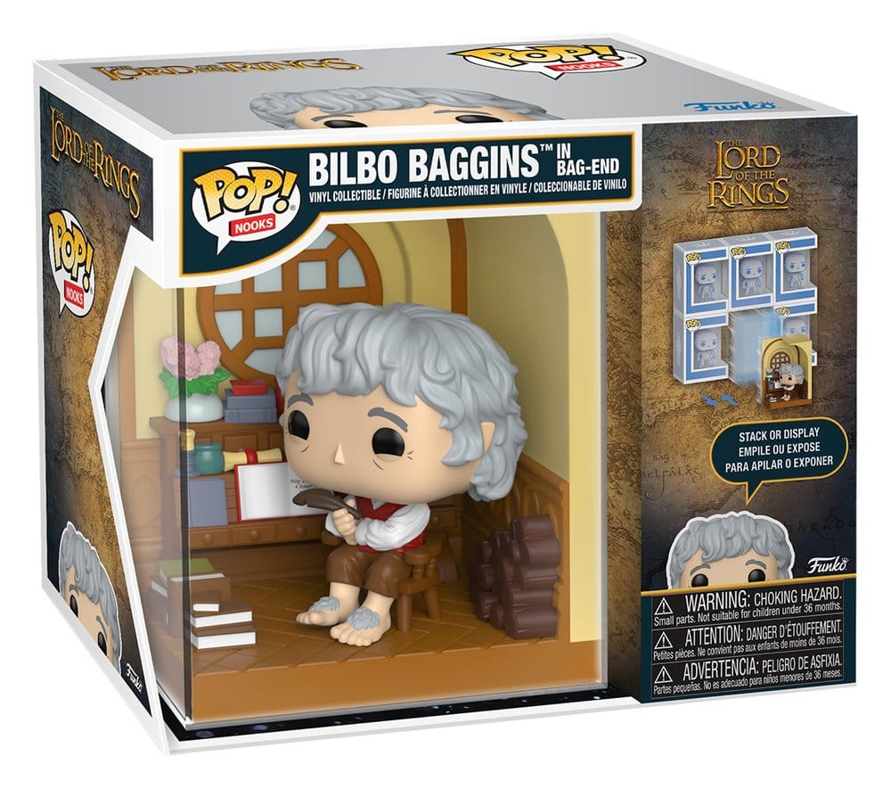Herr der Ringe POP! Nooks Vinyl Diorama Bilbo Beutlin - Preorder - ETA: 29.08.2026