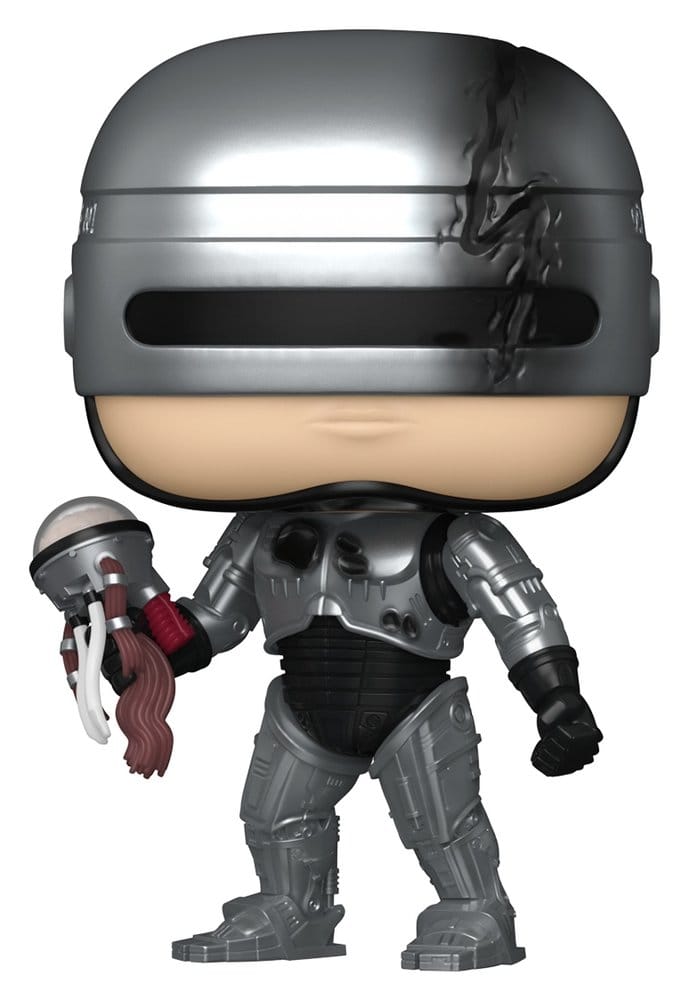 Robocop POP! Movies Vinyl Figuren Robocop (Metallic) with Chase 9 cm Sortiment (6) - Versand: 7 Tage nach Bestellung
