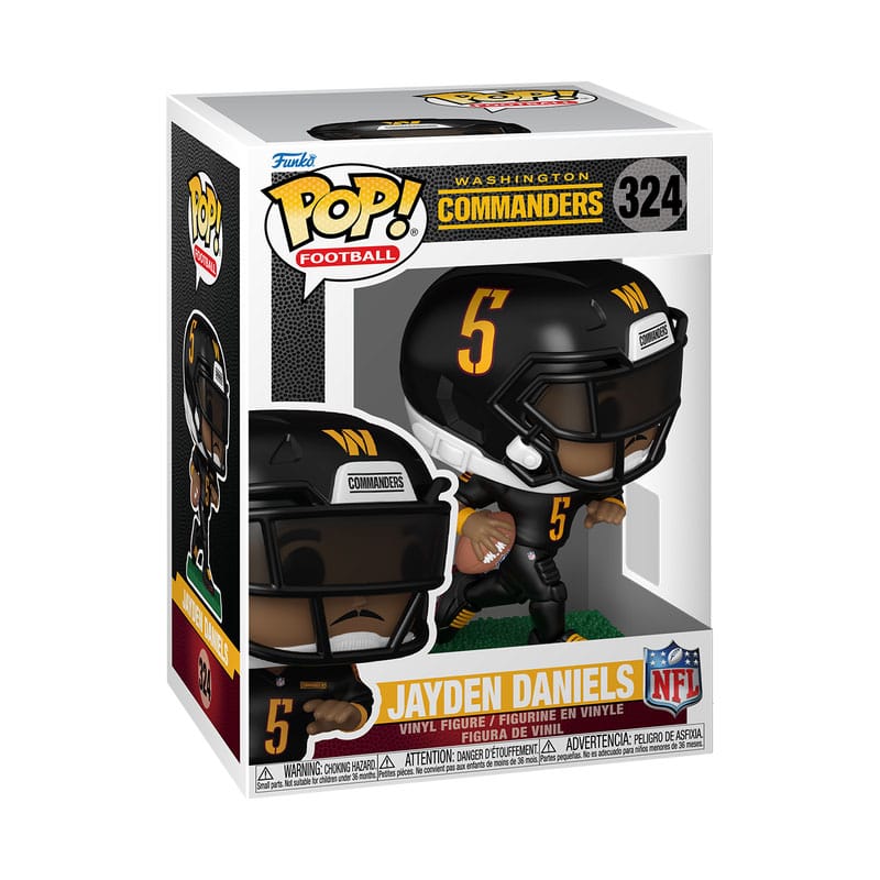 NFL: Legends POP! Sports Vinyl Figur Commanders- Jayden Daniels 9 cm - Preorder - ETA: 25.02.2026