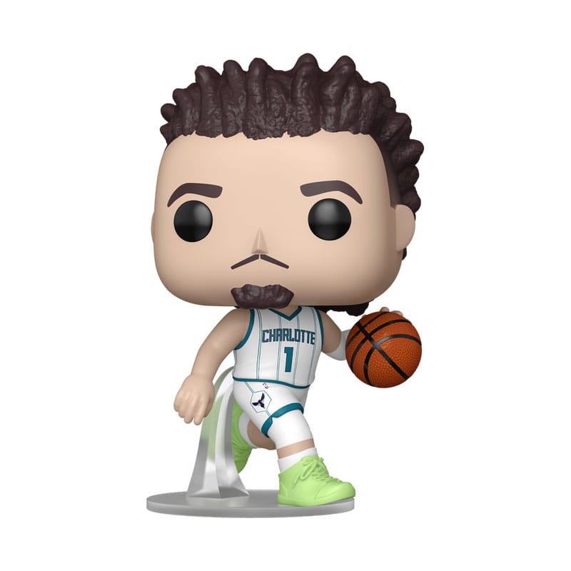 NBA Legends POP! Sports Vinyl Figur Hornets- Lamelo Ball (Home) 9 cm - Preorder - ETA: 25.01.2026