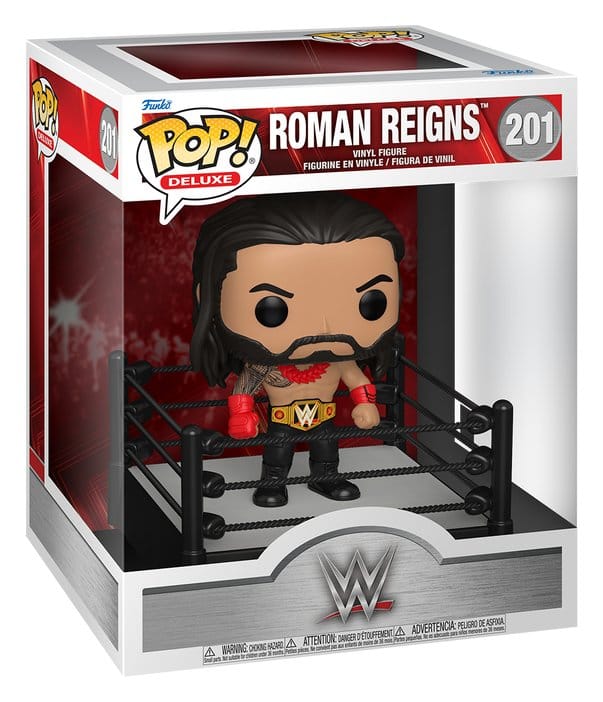 WWE POP! Deluxe Vinyl Figur Roman Reigns in Ring 9 cm - Preorder - ETA: 30.08.2026