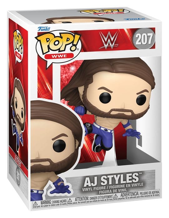 WWE POP! Vinyl Figur  AJ Styles 9 cm - Preorder - ETA: 09.07.2026