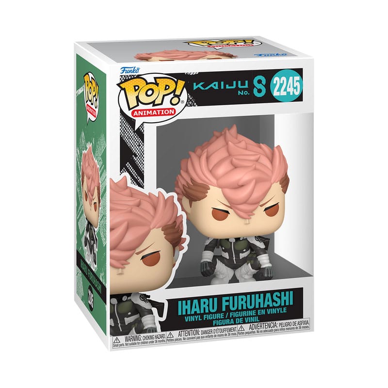Kaiju No. 8 POP! Animation Vinyl Figur Iharu Furuhashi 9 cm - Versand: 7 Tage nach Bestellung