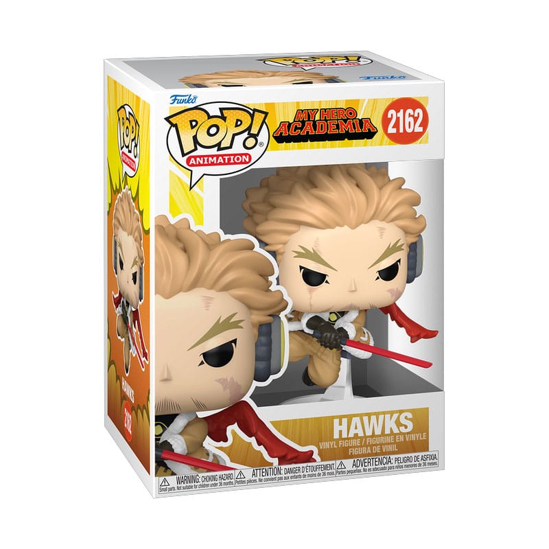 My Hero Academia POP! Animation Figur Hawks (Fierce Wings Quirk) 9 cm - Preorder - ETA: 25.12.2025